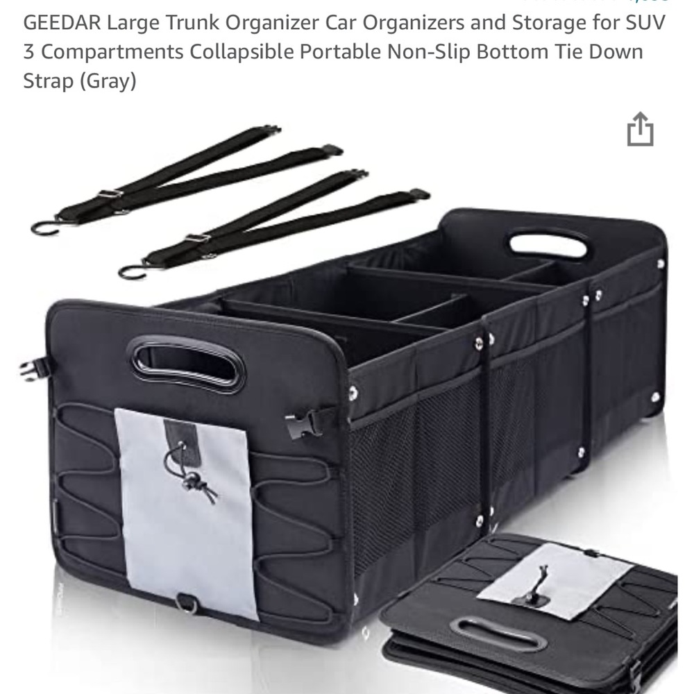 Trunk organizer